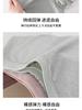 Ladies, middle-aged and elderly people, pure cotton antibacterial grandmother, pure cotton mother, large size, flat corner, four corner shorts head