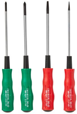 Набор мини-мягких отверток Engineer Mini Soft Driver, 4 шт., DK-16
