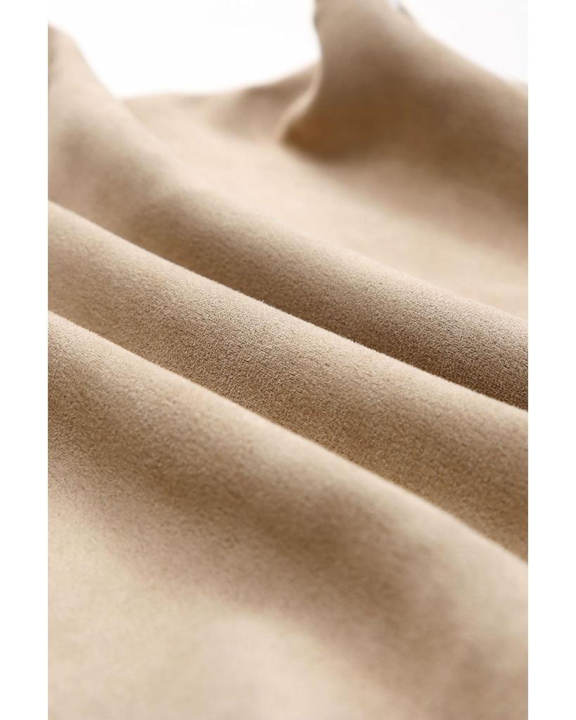 Azura Exchange Комплект из махровых шорт цвета хаки с отделкой кантом