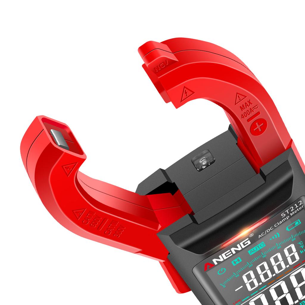 ANENG ST212 Токовые клещи Интеллектуальные цифровые клещи-мультиметр 6000 отсчетов Интеллектуальный вольтметр переменного и постоянного тока