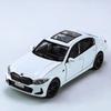 1/32 Scale BMW 320i THE 3 2023 Alloy Car Model Diecast Metal Toy Vehicles Model Simulation Sound and Light Collection Boy Kid Toy Gift
