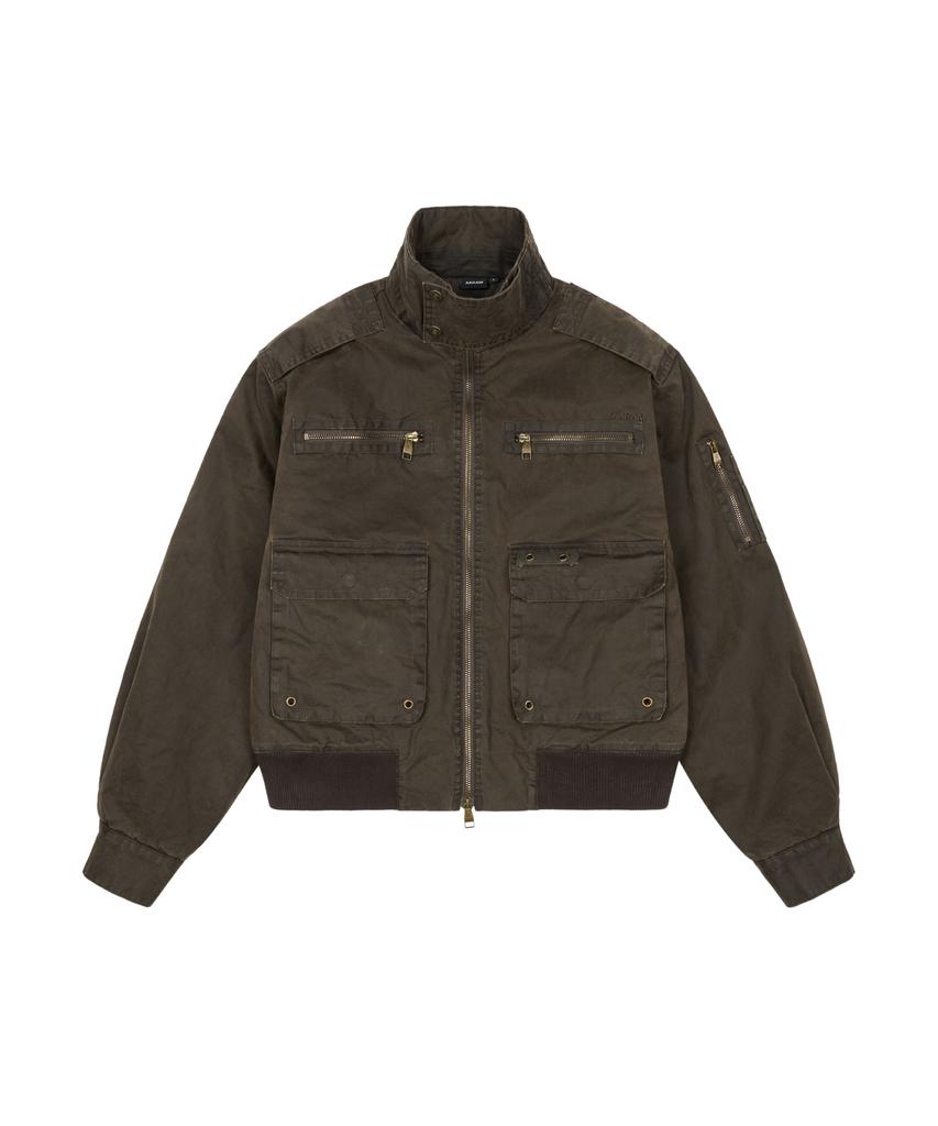 AAKAM Waxed Hunting Jacket (Brown)