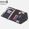 Tao Yin 2024 RFID Защита от кражи Держатель для паспорта и карт: Простой, однотонный, многофункциональный для путешествий