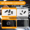 200 Pcs Nylon Bumper Fastener Rivet Clips, 8 Mm Hole Push Retainer Bumper Fender Shield Clips, Automotive Plastic Push P Bumper, Car Plastic Rivets