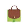 Longchamp Le Pliage 26 Snap Zipper Closure Leather Trim Mini Backpack Women backpack Green 1699089355