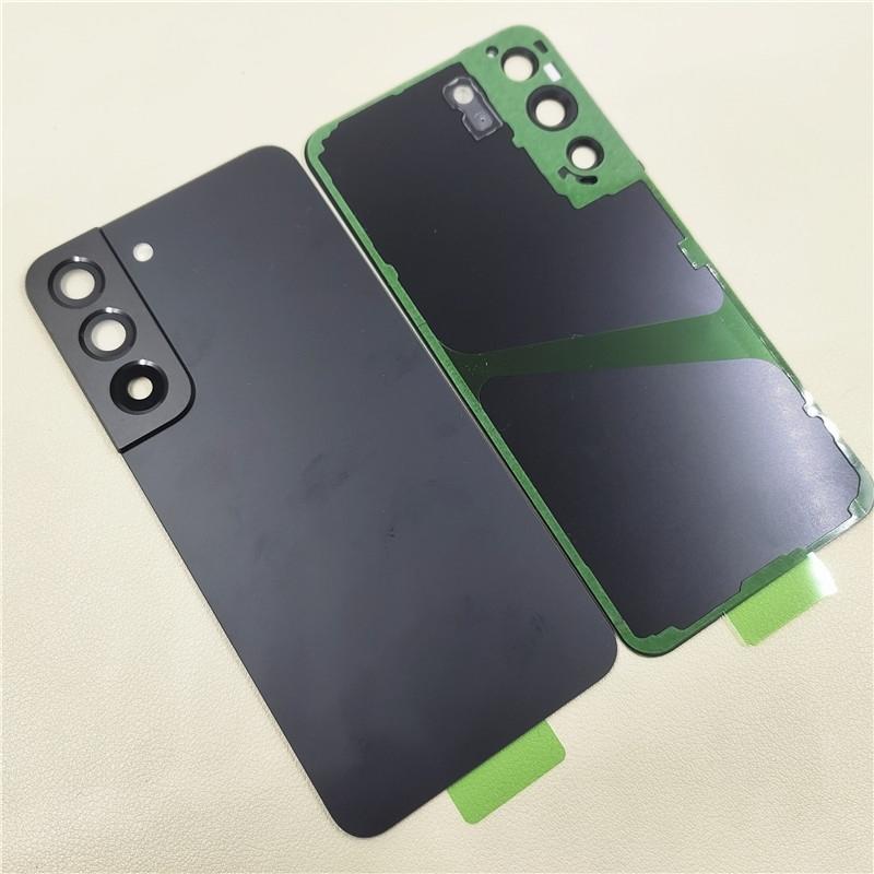 Стеклянная задняя крышка аккумулятора для Samsung Galaxy S22 Plus 5G SM-S906 Запасной корпус