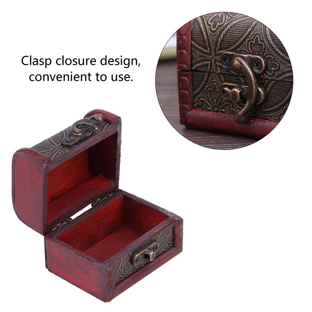 Классическое деревянное ожерелье, браслет, ящик для хранения ювелирных изделий, сундук, держатель, органайзер