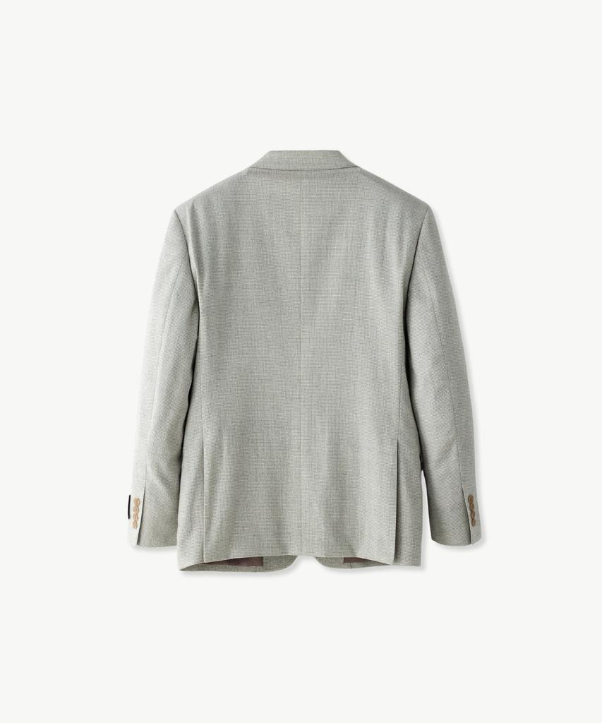 STCO Italy Carlo Barbera 120S Wool Suit Jacket_Grey Houndstooth (Classic Fit)_Ssjvd96Cag
