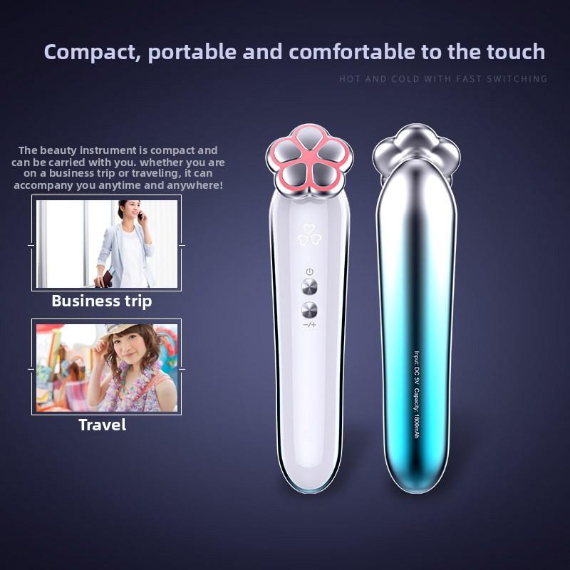 Красный свет для глаз косметический прибор бытовой лифтинг лица омоложение кожи массажер для глаз прибор для ознакомления с лицом микротоковой косметический прибор