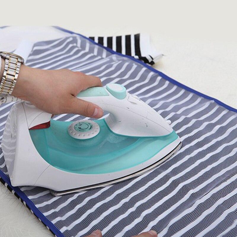 Подушечка для глажки Высокотемпературная Жаростойкая Теплоизоляционная Ткань для глажки Защитная подушечка для одежды Случайный цвет Домашняя Сетчатая гладильная доска