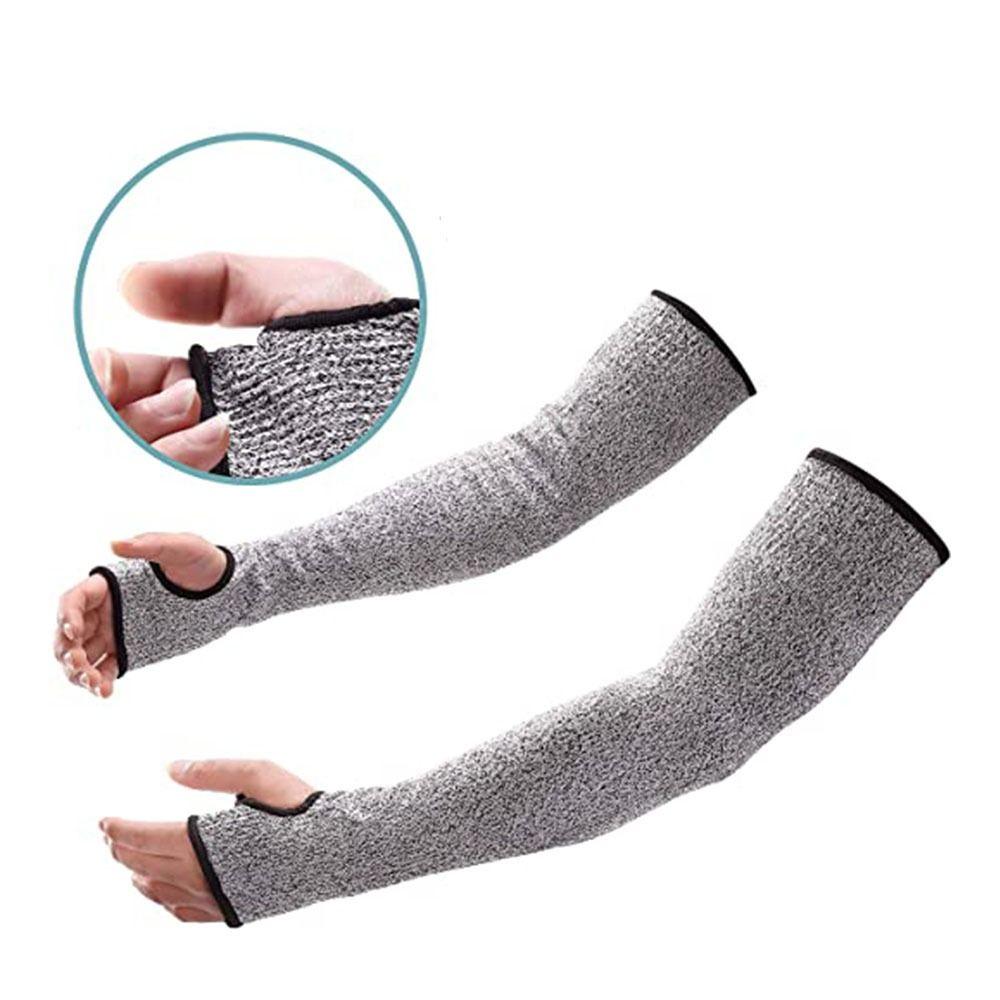 Thumb Hole 5 HPPE Cut-resistant Arm Sleeve Cut Resistant Arm Sleeve Cover For Men Women