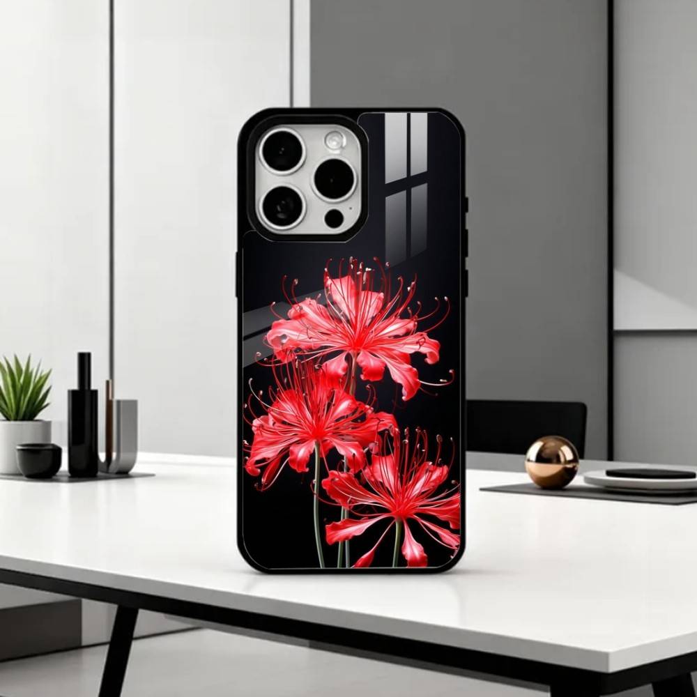Tokyo G-Ghoul Красная Паукообразная Лилия Чехол Для Телефона Для iPhone17,16,15,14,13,12,11 Plus,Pro Max Магнитный Для Magsafe Беспроводной Зарядки
