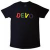 Унисекс футболка с логотипом DEVO для взрослых
