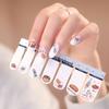 Ins Style Korean Nail Polish Film Full-on Nail Art Sticker 14-finger Printed Nail Sticker Nail Art Sticker Nail Art Sticker