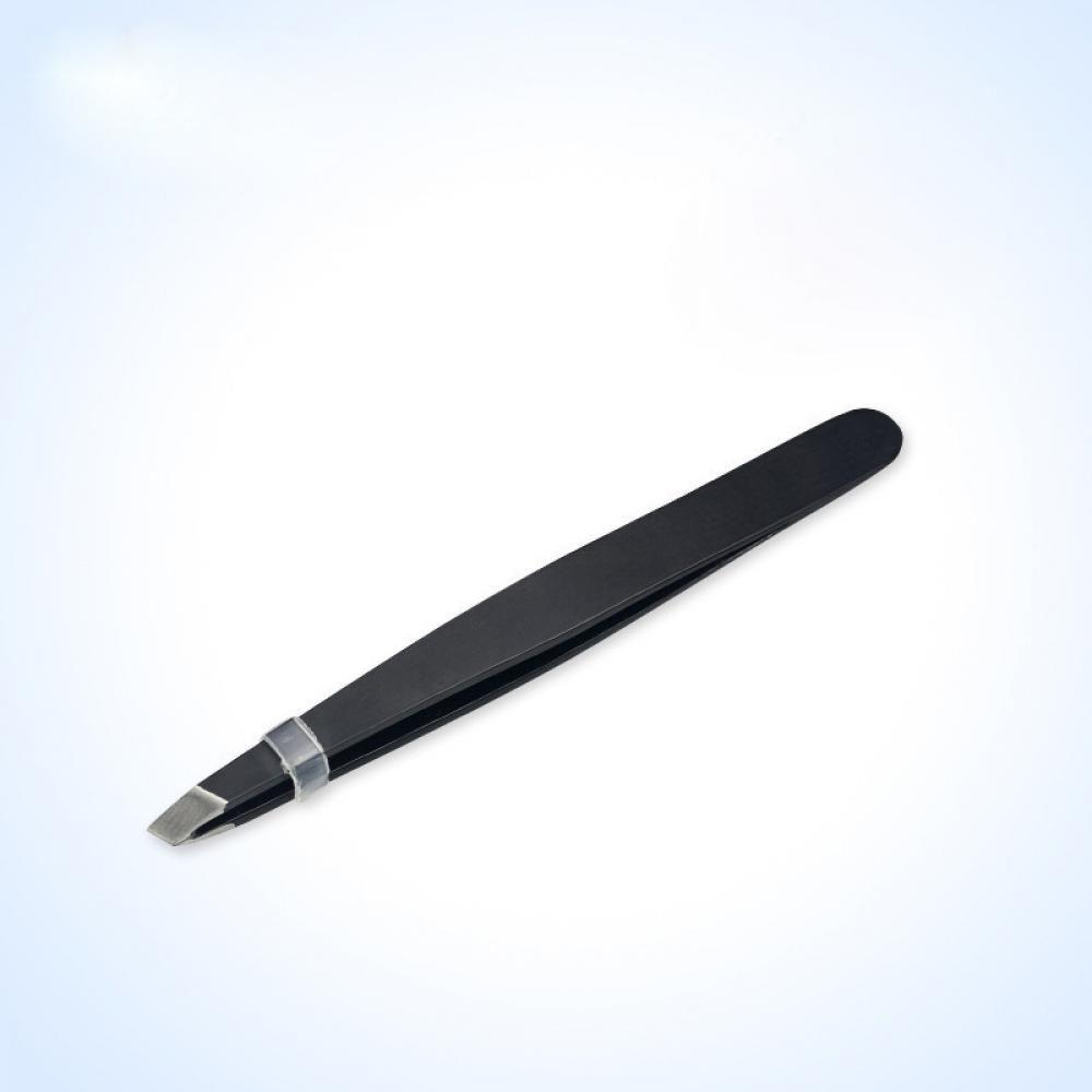 Новый скошенный пинцет для бровей из нержавеющей стали