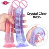 Дилдо для женщин, мягкий желеобразный дилдо, искусственная присоска, маленький реалистичный пенис, секс-игрушки для женщин-лесбиянок, анальная пробка, член