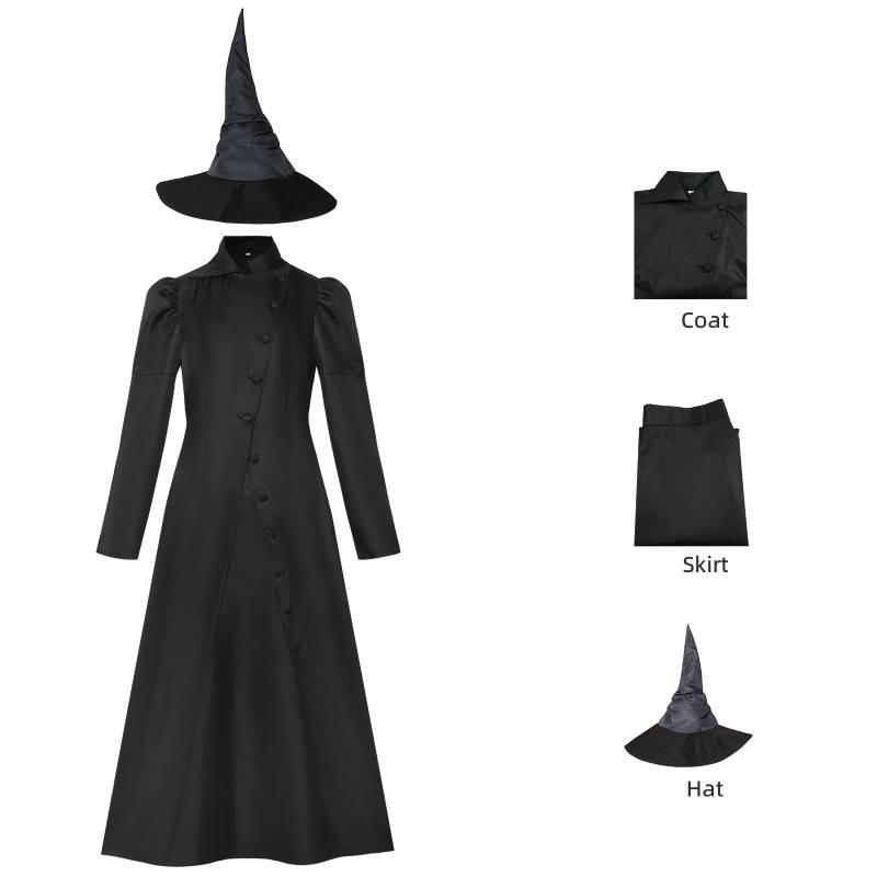 Enchanting Magic Witch Cosplay Costume For Halloween Unisex Fantasy Dress