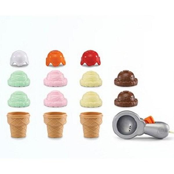Leapfrog Korean-English version ice cream cart shopping play, mixed colors, 1 set, Korean popular toys