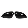 Door Side Mirror Caps Gloss Black Rear View Side Mirror Housing Replacement For Ford Fiesta MK7