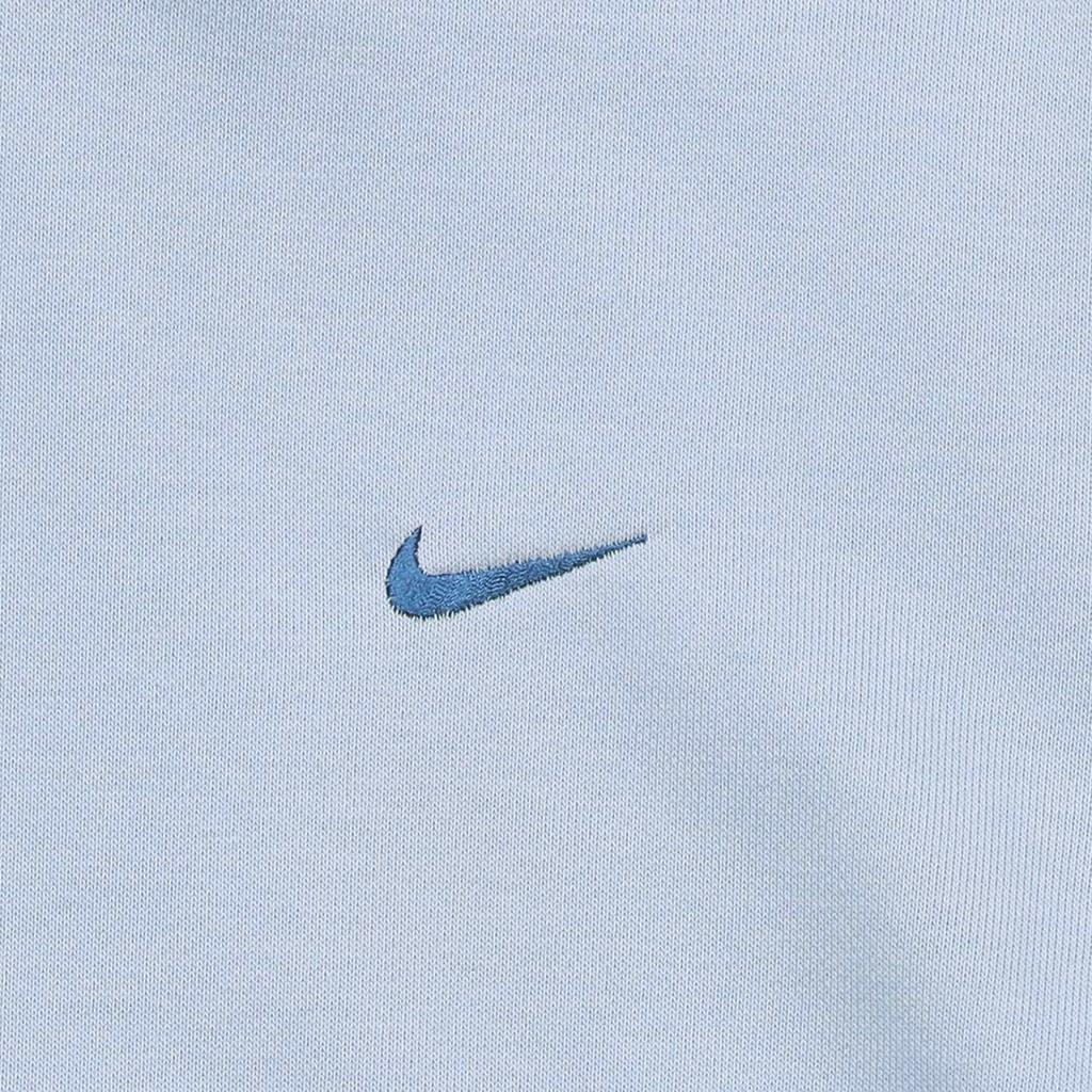 Nike Logo Embroidered Pullover Drawstring Hooded Casual Sweatshirt Men Sweatshirt Blue DQ5819-479