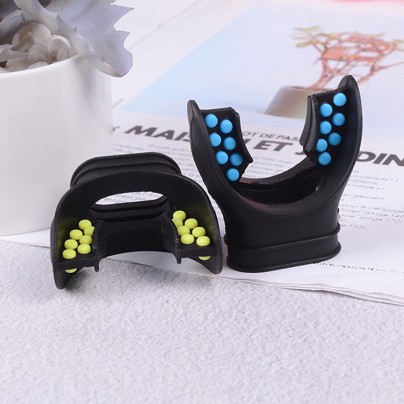 Силиконовый сменный регулятор для подводного плавания с трубкой и загубником с цветным язычком