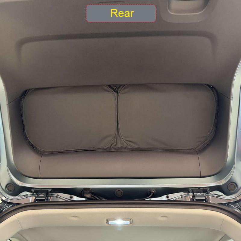 Car Black Window Privacy Sunshade For KIA EV5 OV 2024-Present Auto Anti-UV Heat Insulation Protect Cover Interior Accessory