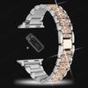 Ремешок с бриллиантами для Apple Watch Ultra Band 49 мм, 40 мм, 45 мм, 44 мм, 41 мм, 42 мм, 38 мм, металлический ремень для Iwatch Series 7 SE 6 5 4, женский браслет