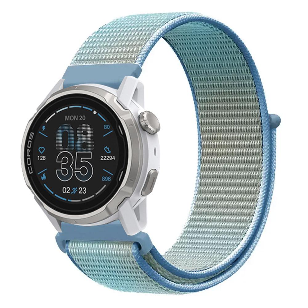 20mm 22mm Nylon Loop Strap for COROS APEX 4 42mm/PACE Pro/CMF Watch 3 Pro Smartwatch Breathable Band for Suunto Vertical/Race 2