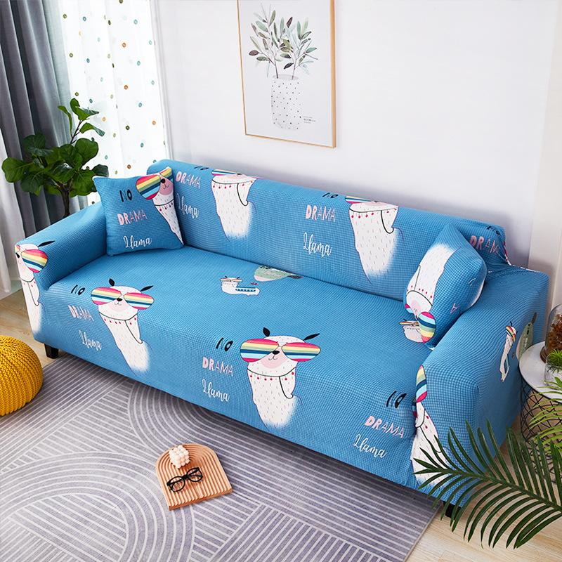 1/2/3/4-местные Чехлы L-образной формы в скандинавском стиле, эластичные чехлы для диванов с простой геометрией для гостиной, офиса, кабинета, дивана