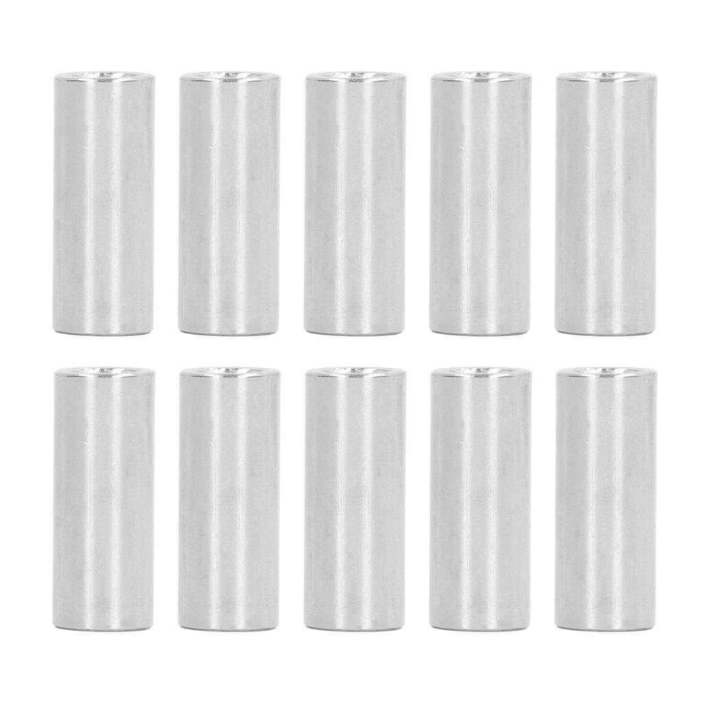 10 шт. Круглая соединительная гайка M8x1.25 L30мм Нержавеющая сталь Соединительные гайки Резьбовая втулка Комплект стержней