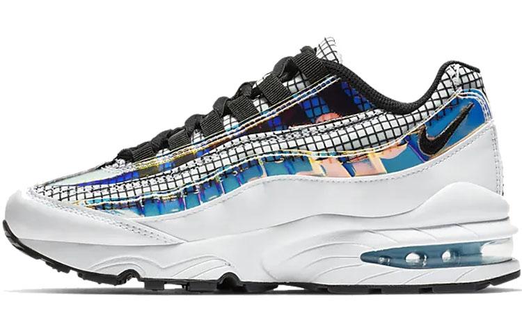 Nike Air Max 95 LV8 Белый Синяя Глазурь Черный GS BQ7218-100