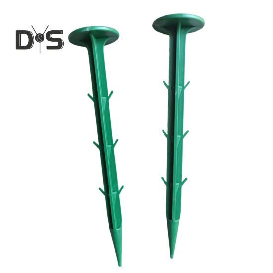 100/200 шт. кольев для дерна, прочные садовые колья, ландшафтные колья для защиты от сорняков, тканевой сетки, газона, использования во дворе