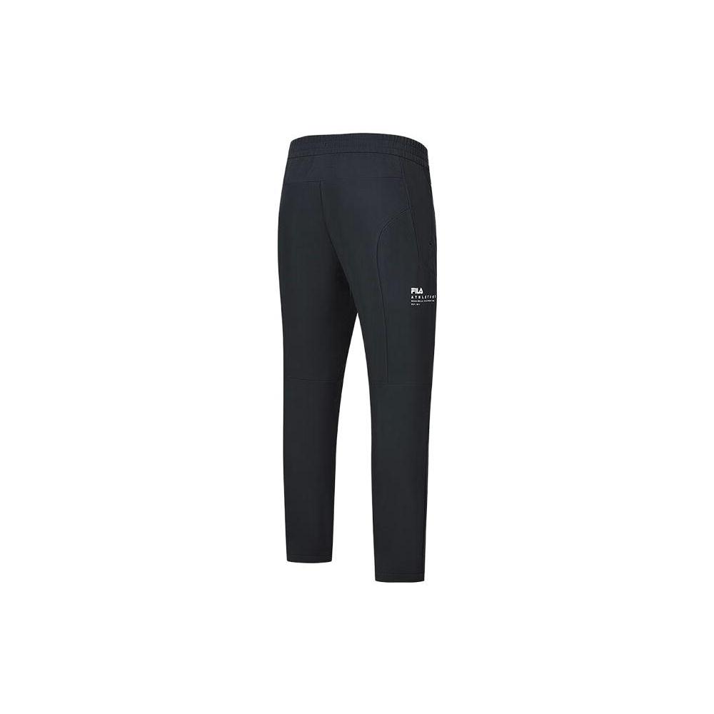 Новые спортивные штаны серии FILA Fitness для мужчин, цвет «угольно-черный» A11M341809F-BK