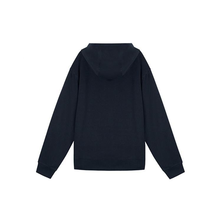 New Balance Embroidered Logo Sports Pullover Navy Blue Men's AMT11550-ECL