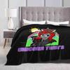 Unicorn Twins Blanket Soft Warm Travel Portable Blanket Iamsanna Gamer Funneh I Am Sanna Pink Gaming Leah Ashe Moody Krew Cute
