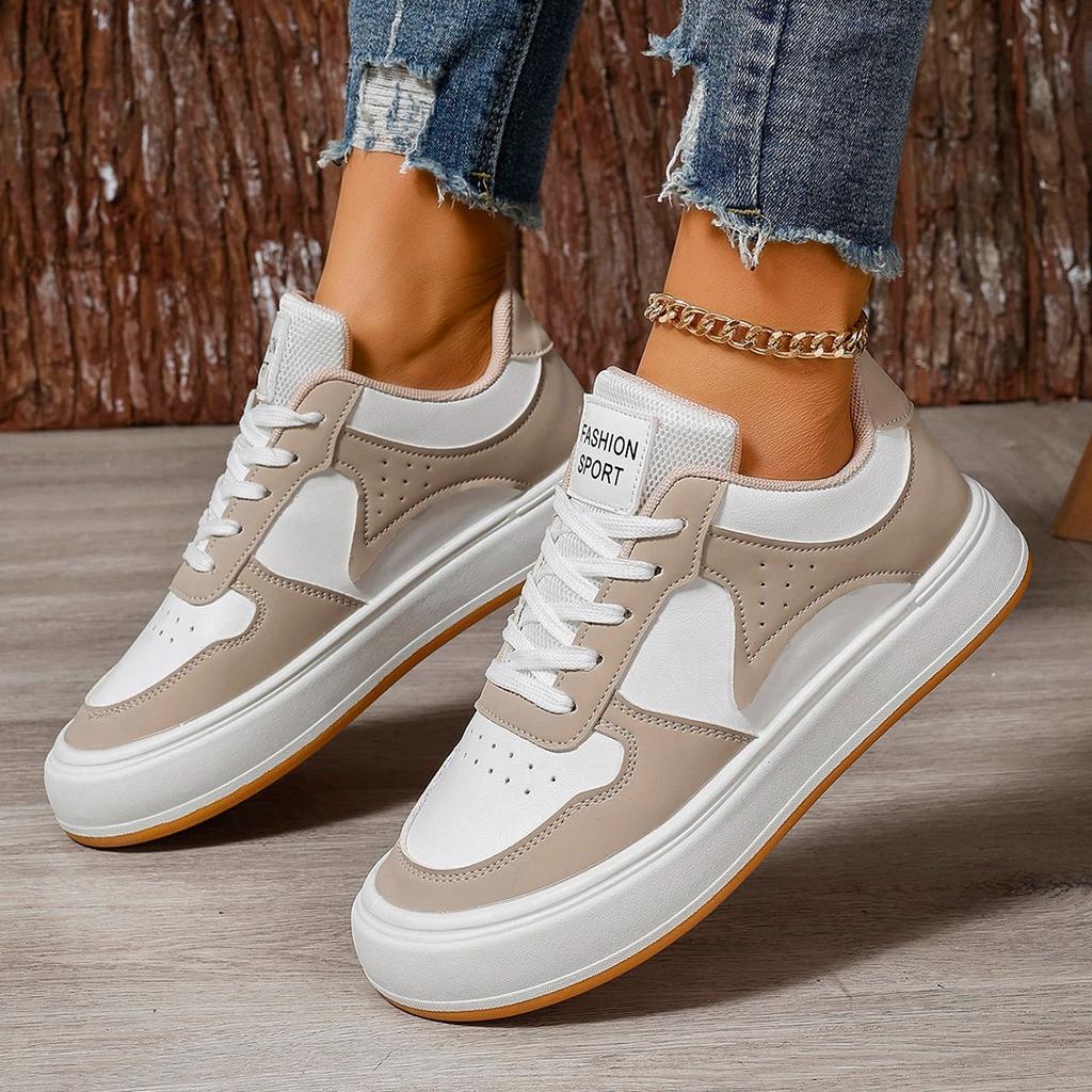 Женская обувь Женская повседневная спортивная обувь Белые туфли