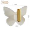 1PCS New Butterfly Hook Light Luxury Bathroom Punch-free Adhesive Hook Strong Load-bearing Kitchen Door Key Bag Hook