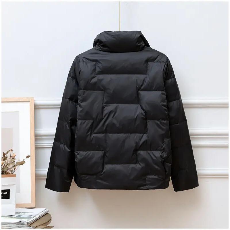 Down Cotton Jacket Women 2025 New Winter Clothes Korean Loose Small Padded Coat Female Large Size Short Lightweight Parkas