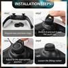 12Pcs Soft Silicone‑Sponge Aiming Precision Rings Anti‑Collision Joystick Auxiliary Rings For PS4 PS5 Xbox Switch Stadia Controller