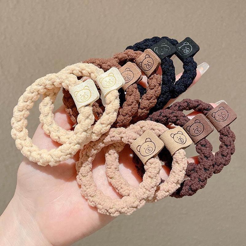 High Elasticity Hair Tie: Versatile Rubber Band Scrunchie for Women & Girls 2025