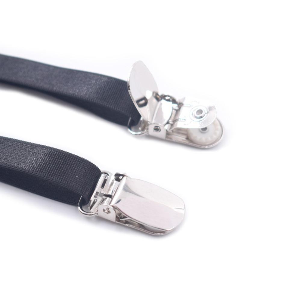 4/6 Metal Clips Socking Stays Holder Adjustable Leg Suspenders Braces for Women