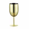 Unbreakable Stainless Steel Goblet Retro Metal Wine Glass Gift Tall Glass  Drinking Cup