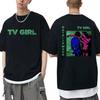 Cults TV Girl One Night Only футболка с графическим принтом унисекс винтажные футболки унисекс женская повседневная футболка большого размера унисекс хлопковые топы футболка