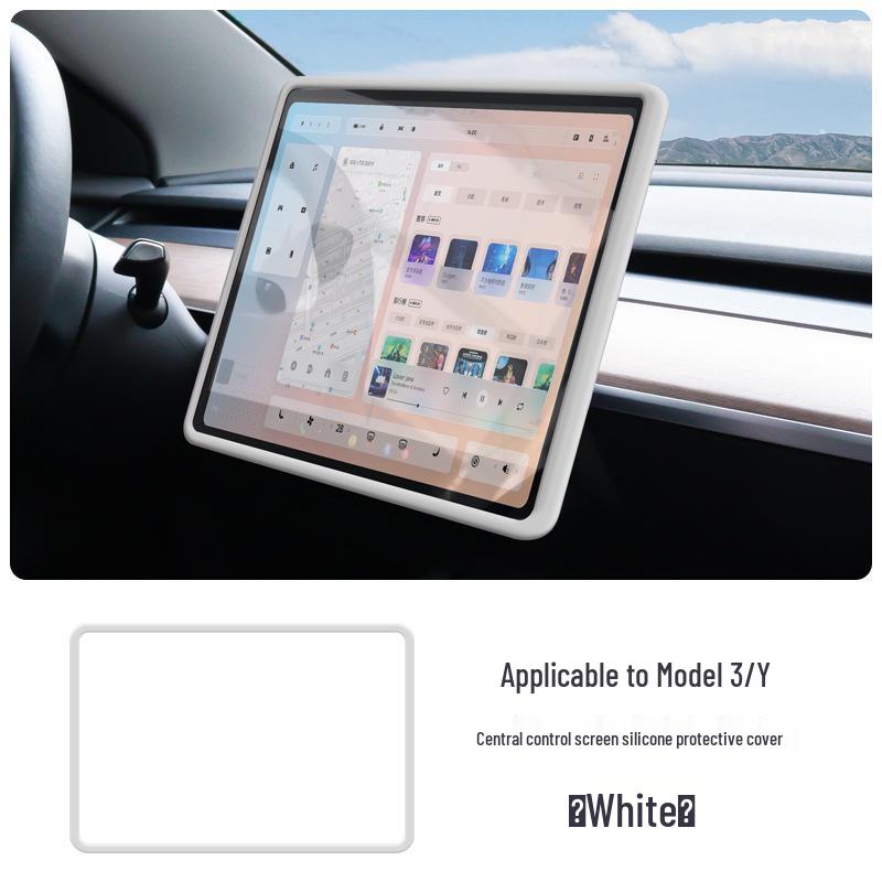 Silicone Screen Protector & Console Cover for Tesla Model 3/Y/YL
