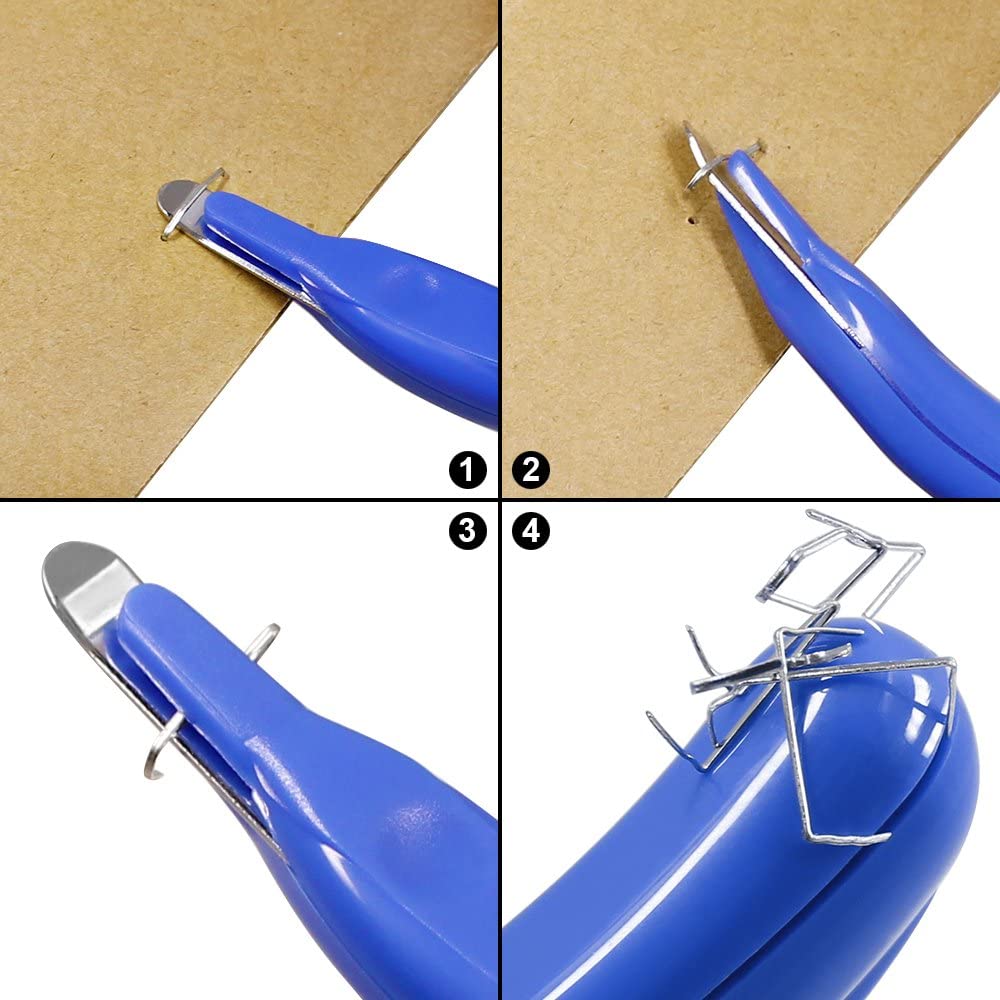 1pcs Portable Magnetic Staple Remover Push Style Less Effort Staples Removal Tool for Home Office School Stationery A6687