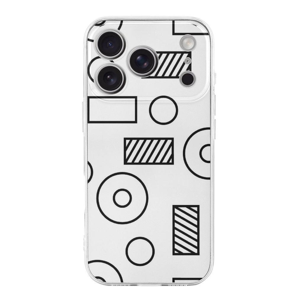 1 Pack For iPhone 17 Series TPU Phone Case Slim Glossy Shockproof Design, Daily Protection