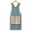 Creative PVC Baking Cooking Aprons Waterproof Solid Color Apron Sleeveless Antipollution Workwear Kitchen Accessories