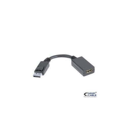 Nano Cable 22845 - CABLES HDMI - 10.16.0502 - Cable Conversor DisplayPort a HDMI Conexin 15 Cm