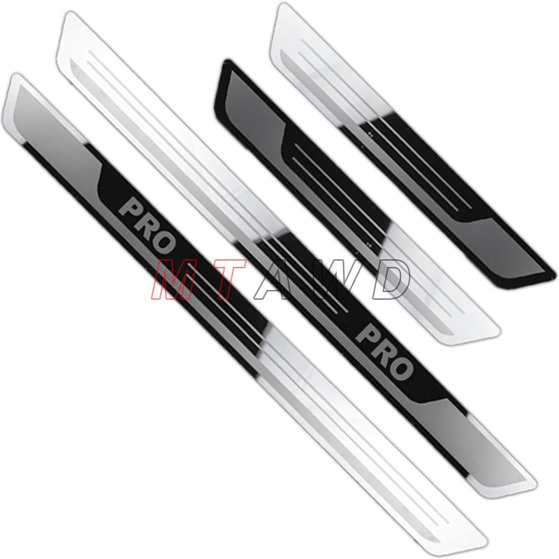 For Volkswagen Vw Golf 7 MK 6 5 4 VII Accessory Ultrathin Stainless Chrome Car Door Sill Scuff Plate Guard Pedal Protector Cover