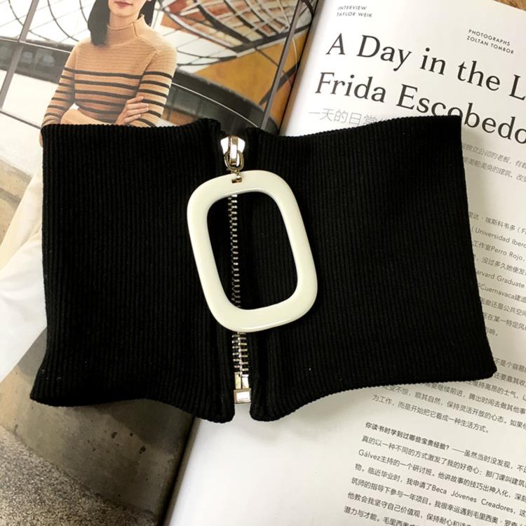 Removable Collars For Women Vintage Zipper Fake Collar Women Detachable Collars Stand Women Shirt False Collars Nep Kraagie